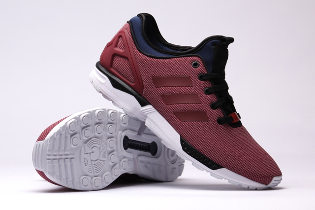 zx flux bordeaux femme