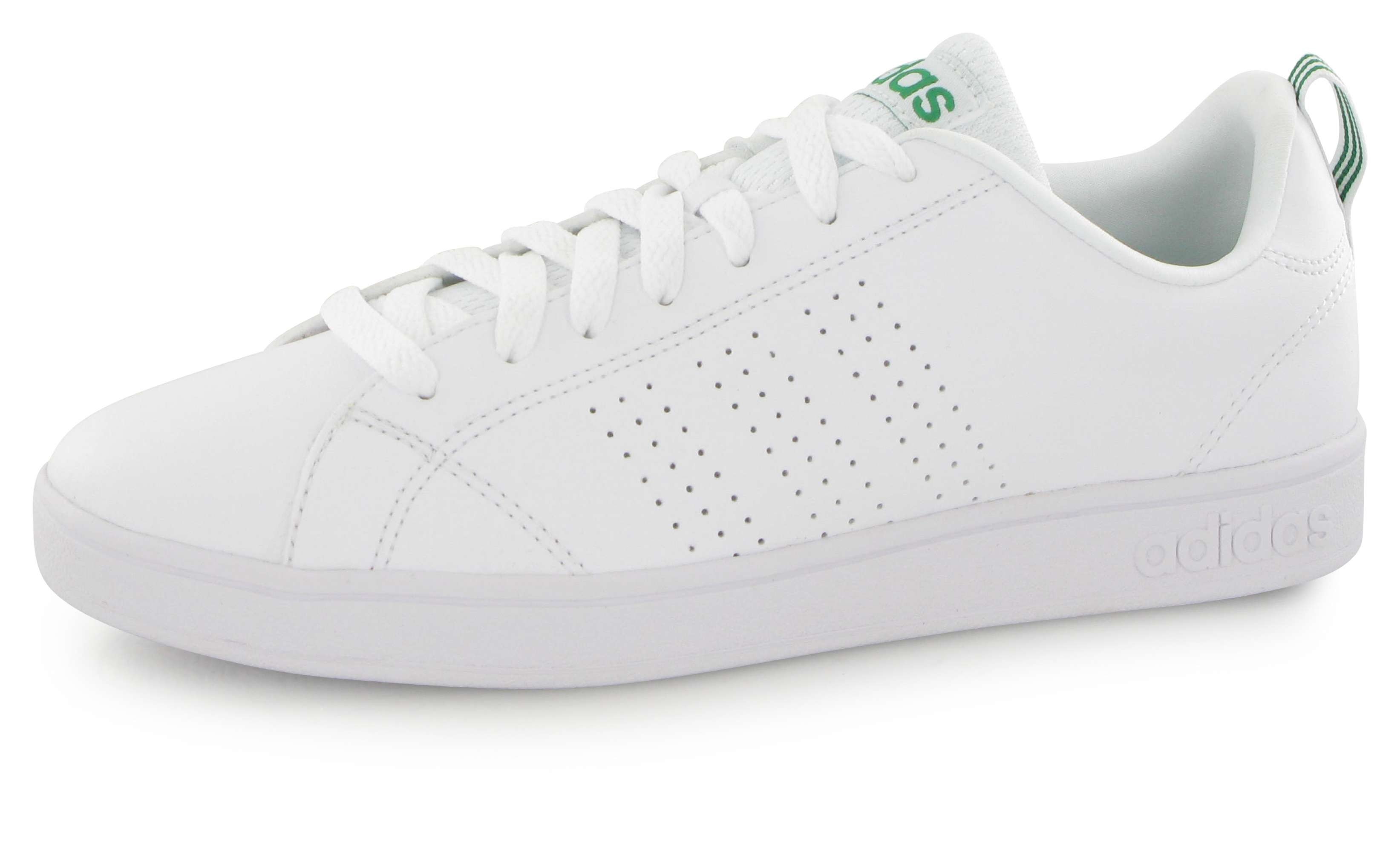 adidas blanche et verte femme